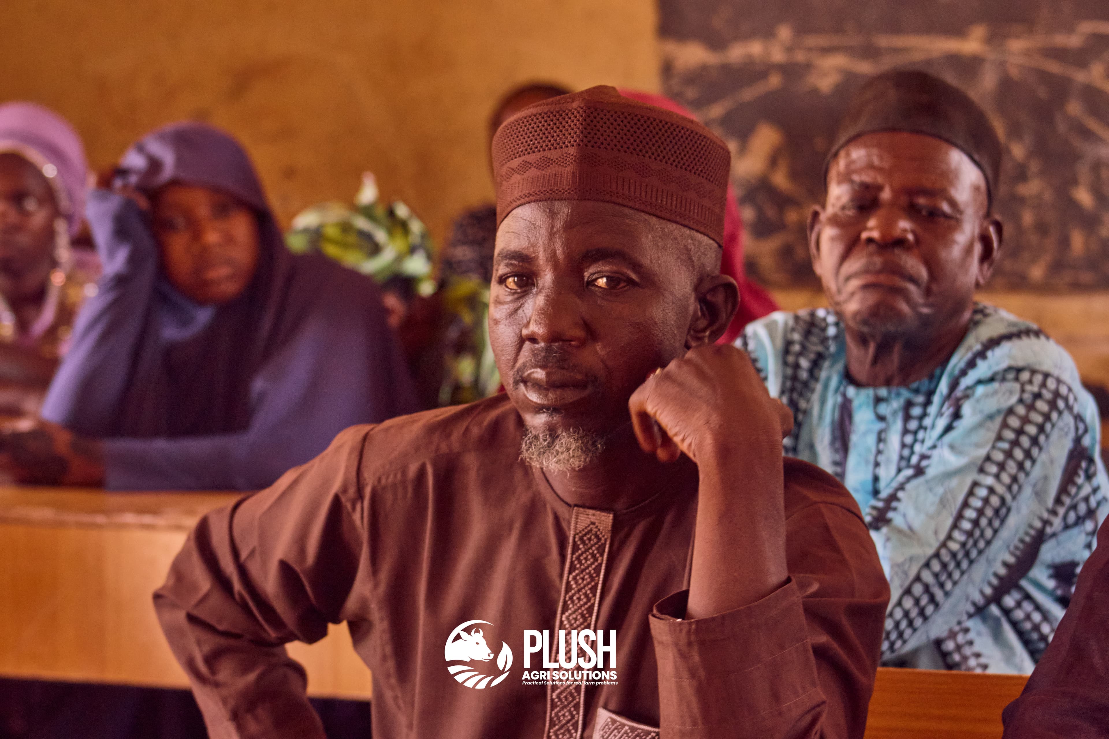 Plush Agri Solutions community engagement session in Danhonu 1